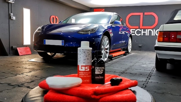 Detailing polissage traitement céramique tesla