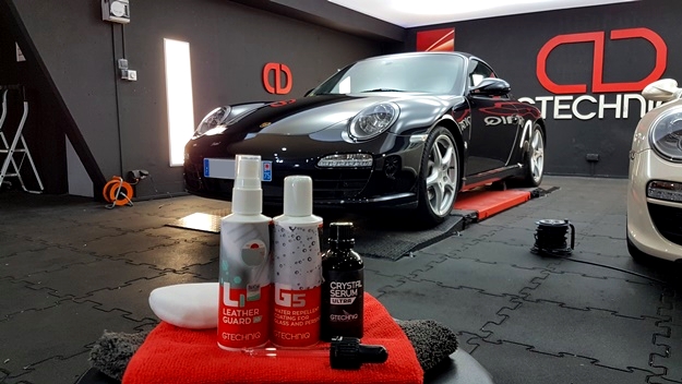 Lustrage polissage detailing porsche gtechniq