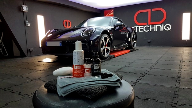 Spécialiste porsche 911 protection carrosserie par traitement céramique